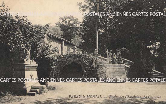Cartes postales anciennes > CARTES POSTALES > carte postale ancienne > cartes-postales-ancienne.com Bourgogne franche comte Saone et loire Paray Le Monial