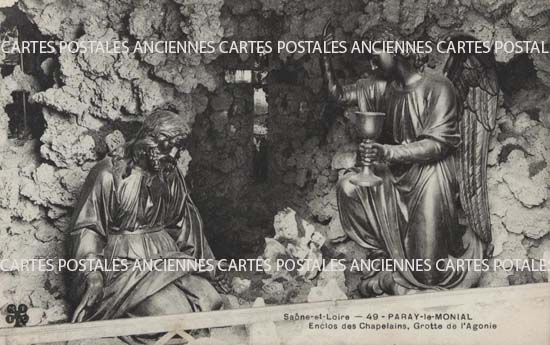 Cartes postales anciennes > CARTES POSTALES > carte postale ancienne > cartes-postales-ancienne.com Bourgogne franche comte Saone et loire Paray Le Monial