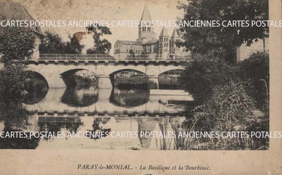 Cartes postales anciennes > CARTES POSTALES > carte postale ancienne > cartes-postales-ancienne.com Saone et loire  Paray Le Monial