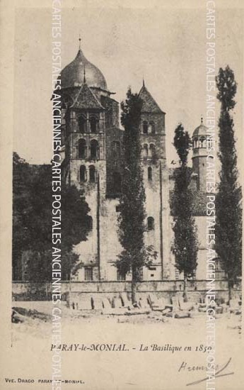 Cartes postales anciennes > CARTES POSTALES > carte postale ancienne > cartes-postales-ancienne.com Bourgogne franche comte Saone et loire Paray Le Monial