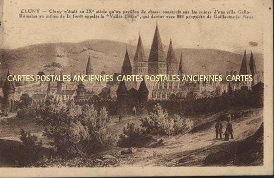 Cartes postales anciennes > CARTES POSTALES > carte postale ancienne > cartes-postales-ancienne.com Bourgogne franche comte Saone et loire Cluny
