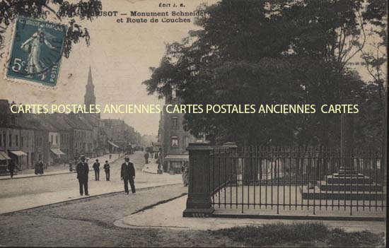 Cartes postales anciennes > CARTES POSTALES > carte postale ancienne > cartes-postales-ancienne.com Bourgogne franche comte Saone et loire Le Creusot