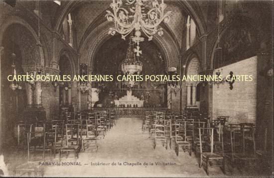 Cartes postales anciennes > CARTES POSTALES > carte postale ancienne > cartes-postales-ancienne.com Bourgogne franche comte Saone et loire Paray Le Monial