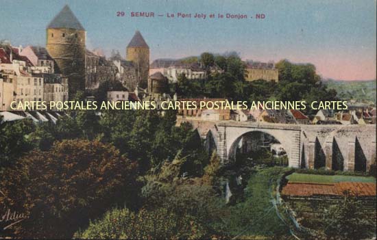Cartes postales anciennes > CARTES POSTALES > carte postale ancienne > cartes-postales-ancienne.com Bourgogne franche comte Saone et loire Semur En Brionnais