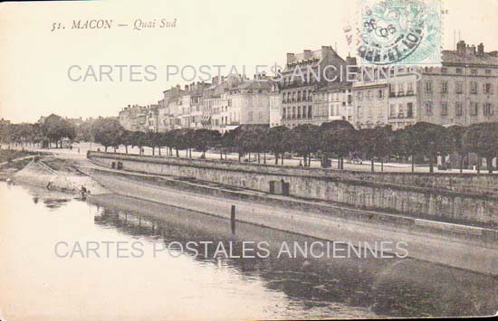 Cartes postales anciennes > CARTES POSTALES > carte postale ancienne > cartes-postales-ancienne.com Bourgogne franche comte Saone et loire Macon