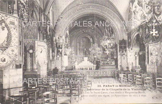 Cartes postales anciennes > CARTES POSTALES > carte postale ancienne > cartes-postales-ancienne.com Bourgogne franche comte Saone et loire Paray Le Monial