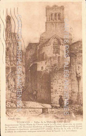 Cartes postales anciennes > CARTES POSTALES > carte postale ancienne > cartes-postales-ancienne.com Bourgogne franche comte Saone et loire Tournus