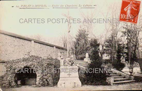Cartes postales anciennes > CARTES POSTALES > carte postale ancienne > cartes-postales-ancienne.com Bourgogne franche comte Saone et loire Paray Le Monial