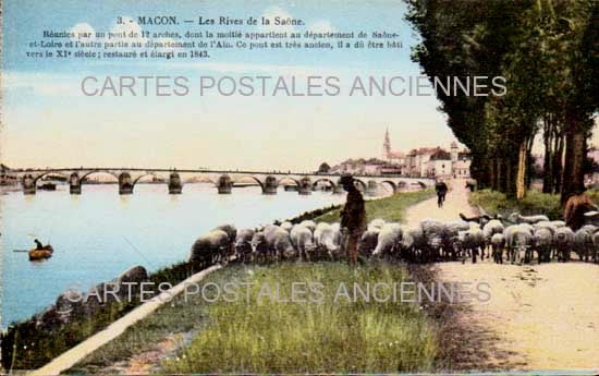 Cartes postales anciennes > CARTES POSTALES > carte postale ancienne > cartes-postales-ancienne.com Bourgogne franche comte Saone et loire Macon