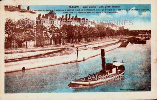 Cartes postales anciennes > CARTES POSTALES > carte postale ancienne > cartes-postales-ancienne.com Bourgogne franche comte Saone et loire Macon