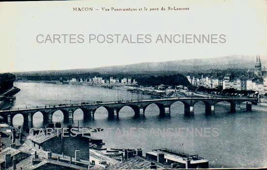 Cartes postales anciennes > CARTES POSTALES > carte postale ancienne > cartes-postales-ancienne.com Bourgogne franche comte Saone et loire Macon