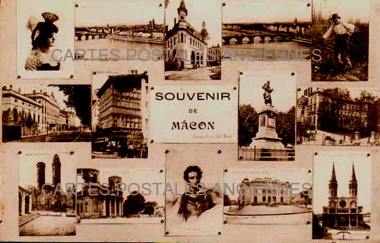 Cartes postales anciennes > CARTES POSTALES > carte postale ancienne > cartes-postales-ancienne.com Bourgogne franche comte Saone et loire Macon