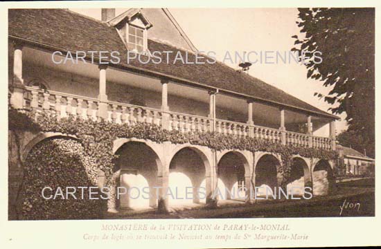 Cartes postales anciennes > CARTES POSTALES > carte postale ancienne > cartes-postales-ancienne.com Bourgogne franche comte Saone et loire Paray Le Monial