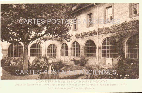 Cartes postales anciennes > CARTES POSTALES > carte postale ancienne > cartes-postales-ancienne.com Bourgogne franche comte Saone et loire Paray Le Monial