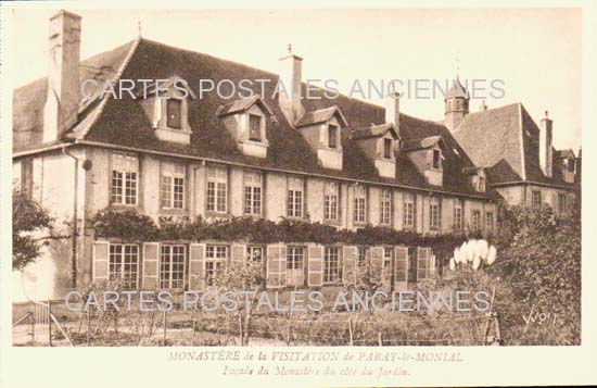 Cartes postales anciennes > CARTES POSTALES > carte postale ancienne > cartes-postales-ancienne.com Bourgogne franche comte Saone et loire Paray Le Monial