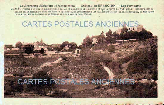 Cartes postales anciennes > CARTES POSTALES > carte postale ancienne > cartes-postales-ancienne.com Bourgogne franche comte Saone et loire La Chapelle Sous Brancion