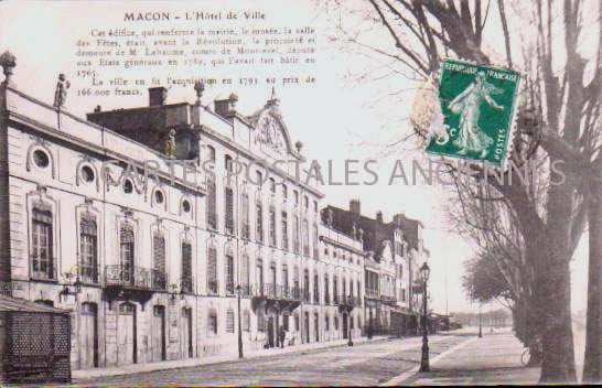 Cartes postales anciennes > CARTES POSTALES > carte postale ancienne > cartes-postales-ancienne.com Bourgogne franche comte Saone et loire Macon