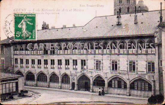 Cartes postales anciennes > CARTES POSTALES > carte postale ancienne > cartes-postales-ancienne.com Bourgogne franche comte Saone et loire Cluny