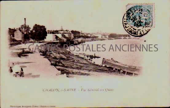 Cartes postales anciennes > CARTES POSTALES > carte postale ancienne > cartes-postales-ancienne.com Bourgogne franche comte Saone et loire Chalon Sur Saone