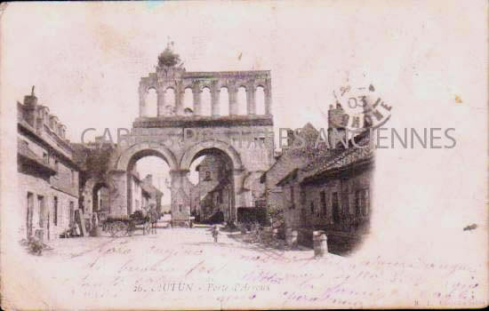 Cartes postales anciennes > CARTES POSTALES > carte postale ancienne > cartes-postales-ancienne.com Bourgogne franche comte Saone et loire Autun