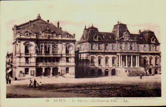 Cartes postales anciennes > CARTES POSTALES > carte postale ancienne > cartes-postales-ancienne.com Bourgogne franche comte Saone et loire Autun