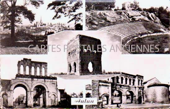 Cartes postales anciennes > CARTES POSTALES > carte postale ancienne > cartes-postales-ancienne.com Bourgogne franche comte Saone et loire Autun