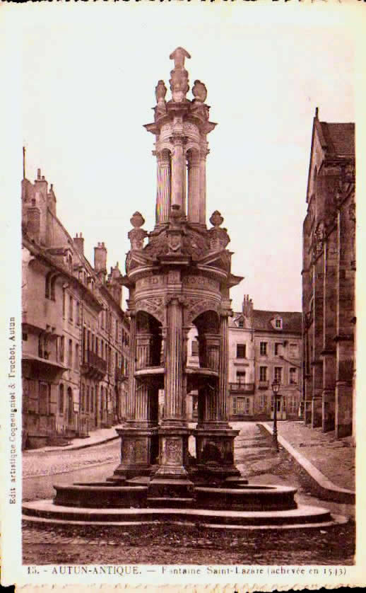 Cartes postales anciennes > CARTES POSTALES > carte postale ancienne > cartes-postales-ancienne.com Bourgogne franche comte Saone et loire Autun