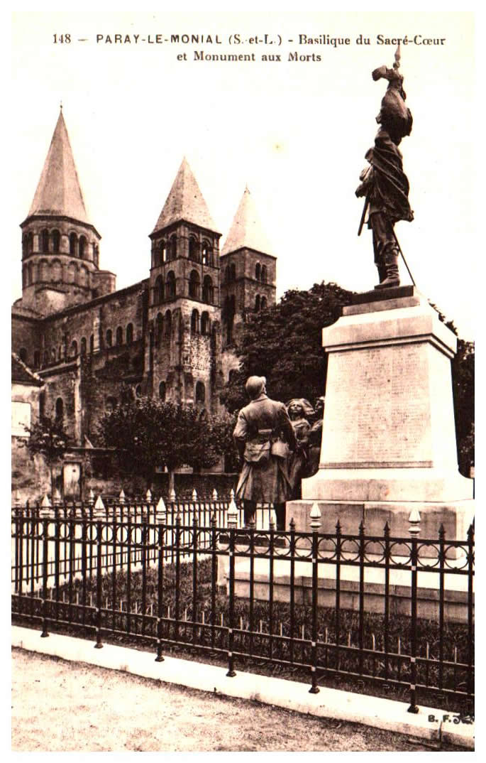 Cartes postales anciennes > CARTES POSTALES > carte postale ancienne > cartes-postales-ancienne.com Saone et loire  Paray Le Monial