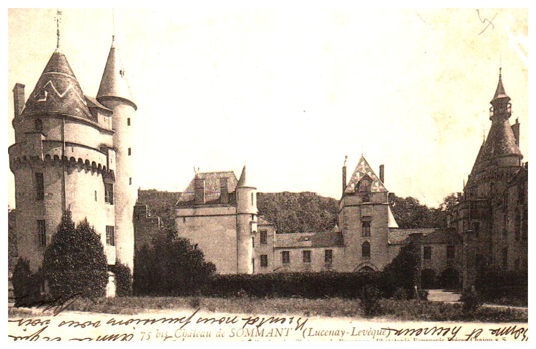 Cartes postales anciennes > CARTES POSTALES > carte postale ancienne > cartes-postales-ancienne.com Bourgogne franche comte Saone et loire Sommant