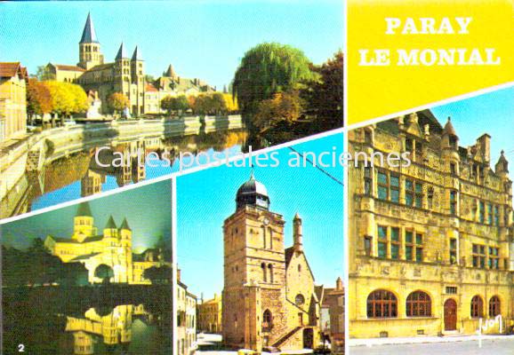 Cartes postales anciennes > CARTES POSTALES > carte postale ancienne > cartes-postales-ancienne.com Bourgogne franche comte Saone et loire Paray Le Monial