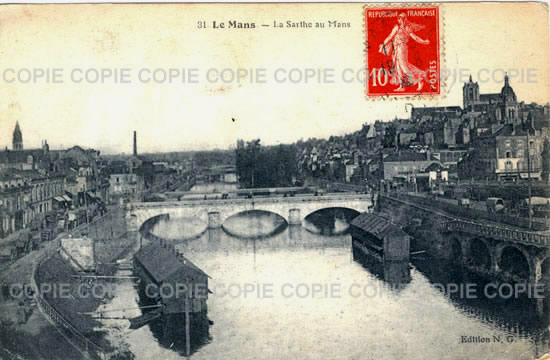 Cartes postales anciennes > CARTES POSTALES > carte postale ancienne > cartes-postales-ancienne.com Pays de la loire Sarthe Le Mans