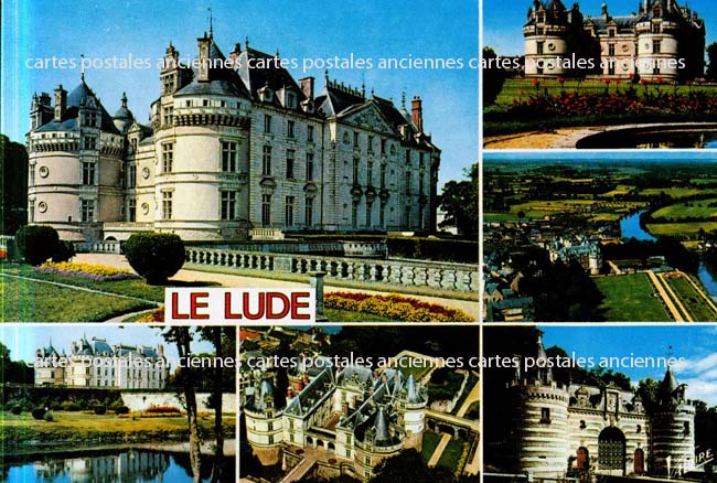 Cartes postales anciennes > CARTES POSTALES > carte postale ancienne > cartes-postales-ancienne.com Pays de la loire Sarthe Le Lude