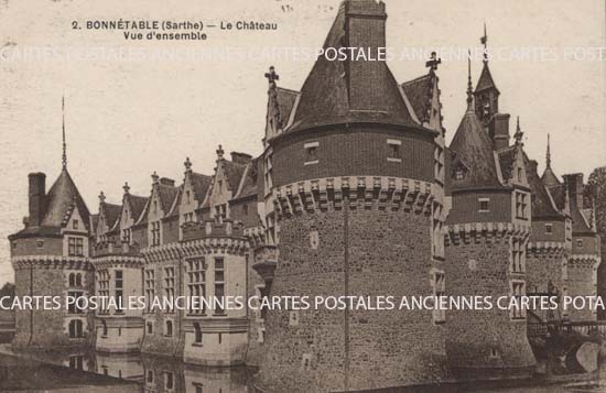 Cartes postales anciennes > CARTES POSTALES > carte postale ancienne > cartes-postales-ancienne.com Pays de la loire Sarthe Bonnetable