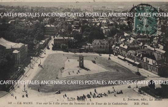 Cartes postales anciennes > CARTES POSTALES > carte postale ancienne > cartes-postales-ancienne.com Pays de la loire Sarthe Le Mans