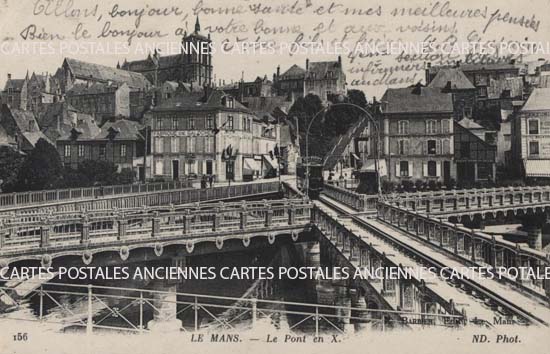 Cartes postales anciennes > CARTES POSTALES > carte postale ancienne > cartes-postales-ancienne.com Pays de la loire Sarthe Le Mans