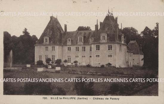 Cartes postales anciennes > CARTES POSTALES > carte postale ancienne > cartes-postales-ancienne.com Pays de la loire Sarthe Sille Le Philippe