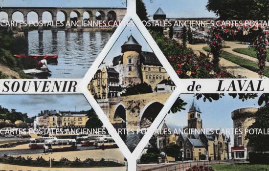 Cartes postales anciennes > CARTES POSTALES > carte postale ancienne > cartes-postales-ancienne.com Pays de la loire Mayenne Laval