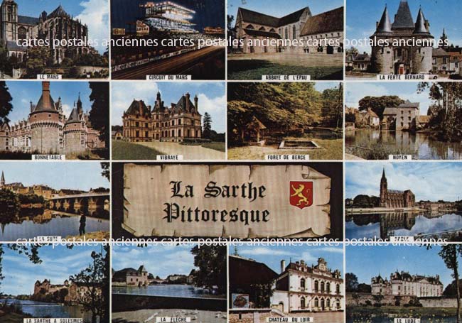 Cartes postales anciennes > CARTES POSTALES > carte postale ancienne > cartes-postales-ancienne.com Pays de la loire Sarthe Le Mans