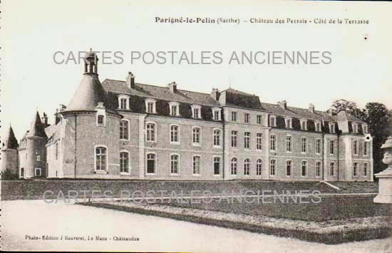 Cartes postales anciennes > CARTES POSTALES > carte postale ancienne > cartes-postales-ancienne.com Pays de la loire Sarthe Parigne Le Polin