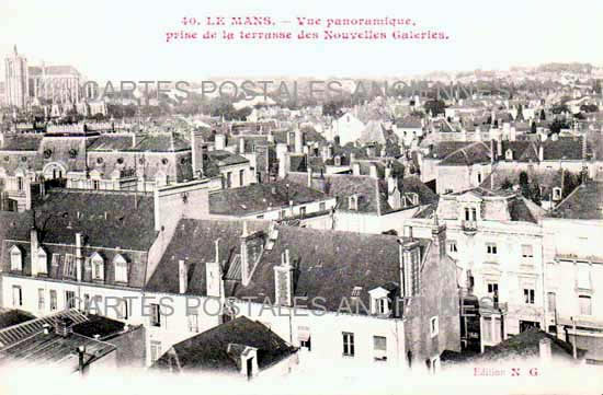 Cartes postales anciennes > CARTES POSTALES > carte postale ancienne > cartes-postales-ancienne.com Pays de la loire Sarthe Le Mans