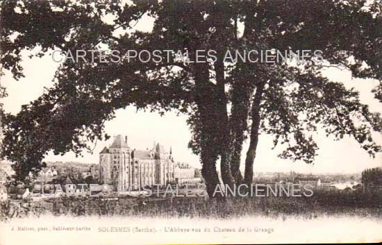 Cartes postales anciennes > CARTES POSTALES > carte postale ancienne > cartes-postales-ancienne.com Pays de la loire Sarthe Solesmes