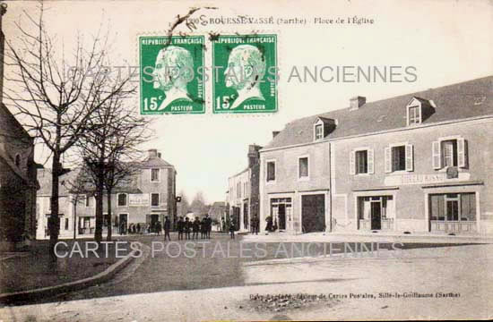 Cartes postales anciennes > CARTES POSTALES > carte postale ancienne > cartes-postales-ancienne.com Pays de la loire Sarthe Rouesse Vasse