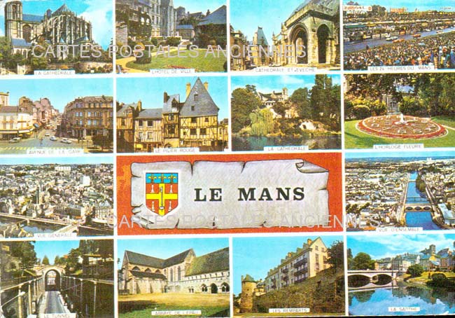 Cartes postales anciennes > CARTES POSTALES > carte postale ancienne > cartes-postales-ancienne.com Pays de la loire Sarthe Le Mans