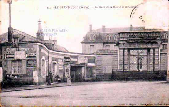 Cartes postales anciennes > CARTES POSTALES > carte postale ancienne > cartes-postales-ancienne.com Pays de la loire Sarthe Le Grand Luce