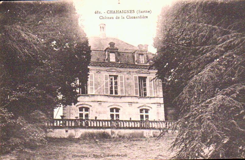 Cartes postales anciennes > CARTES POSTALES > carte postale ancienne > cartes-postales-ancienne.com Pays de la loire Sarthe Chahaignes