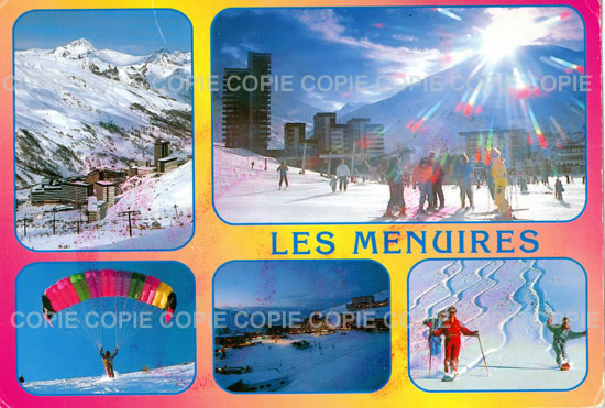 Cartes postales anciennes > CARTES POSTALES > carte postale ancienne > cartes-postales-ancienne.com Pays de la loire Sarthe Les Menuires