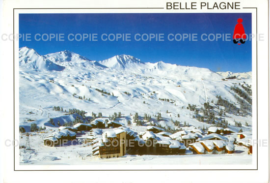 Cartes postales anciennes > CARTES POSTALES > carte postale ancienne > cartes-postales-ancienne.com Auvergne rhone alpes Savoie La Plagne