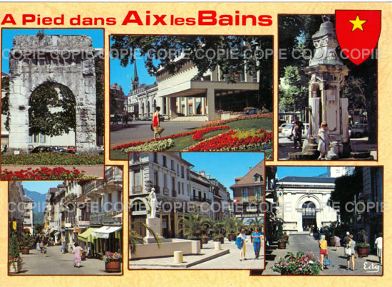 Cartes postales anciennes > CARTES POSTALES > carte postale ancienne > cartes-postales-ancienne.com Auvergne rhone alpes Savoie Aix Les Bains