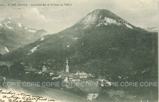 Cartes postales anciennes > CARTES POSTALES > carte postale ancienne > cartes-postales-ancienne.com Auvergne rhone alpes Savoie Bozel