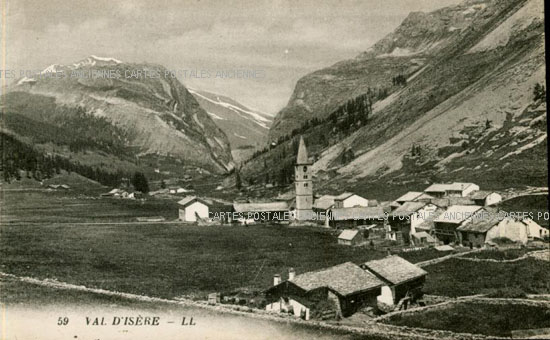 Cartes postales anciennes > CARTES POSTALES > carte postale ancienne > cartes-postales-ancienne.com Auvergne rhone alpes Savoie Val d'Isere